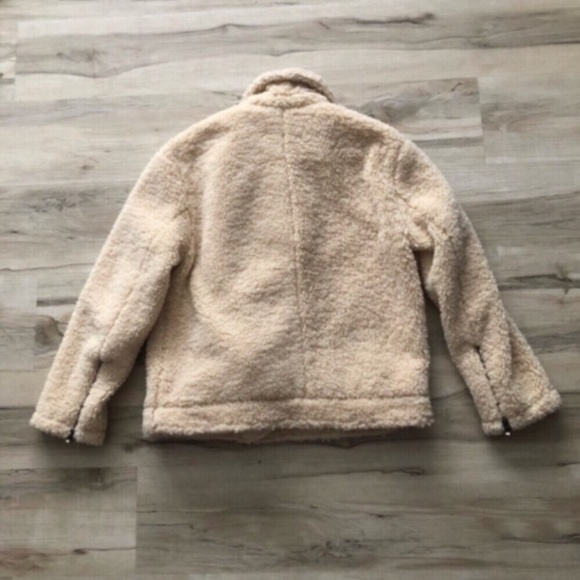 American Eagle Sherpa Jacket Coat - Picture 7 of 9